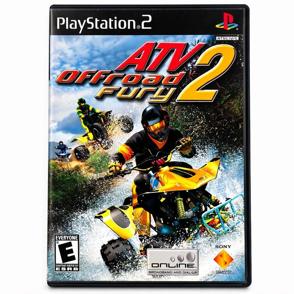 ATV Offroad Fury 2 Sony PlayStation 2 PS2 Game SCUS-97211 Complete CIB